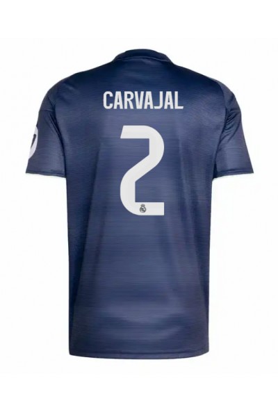 Real Madrid Daniel Carvajal #2 Jalkapallovaatteet Vieraspaita 2025-26 Lyhythihainen Real Madrid Daniel Carvajal #2 Jalkapallovaatteet Vieraspaita 2025-26 Lyhythihainen
